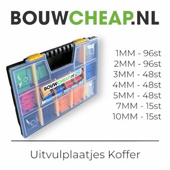 Uitvulplaatjes Assortiment - Koffer 