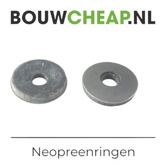 RVS Neopreenringen 14mm - 100 stuks