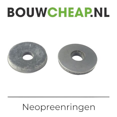 RVS Neopreenringen 25mm - 100 stuks